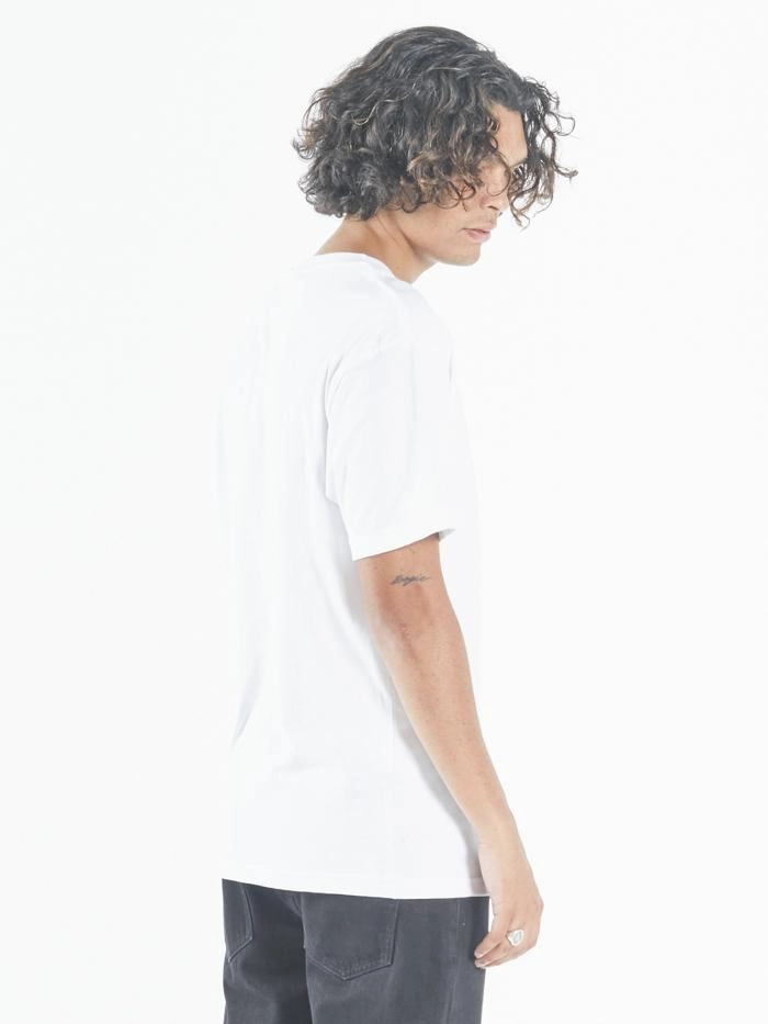 Thrills Stamp Merch Fit Tee - White