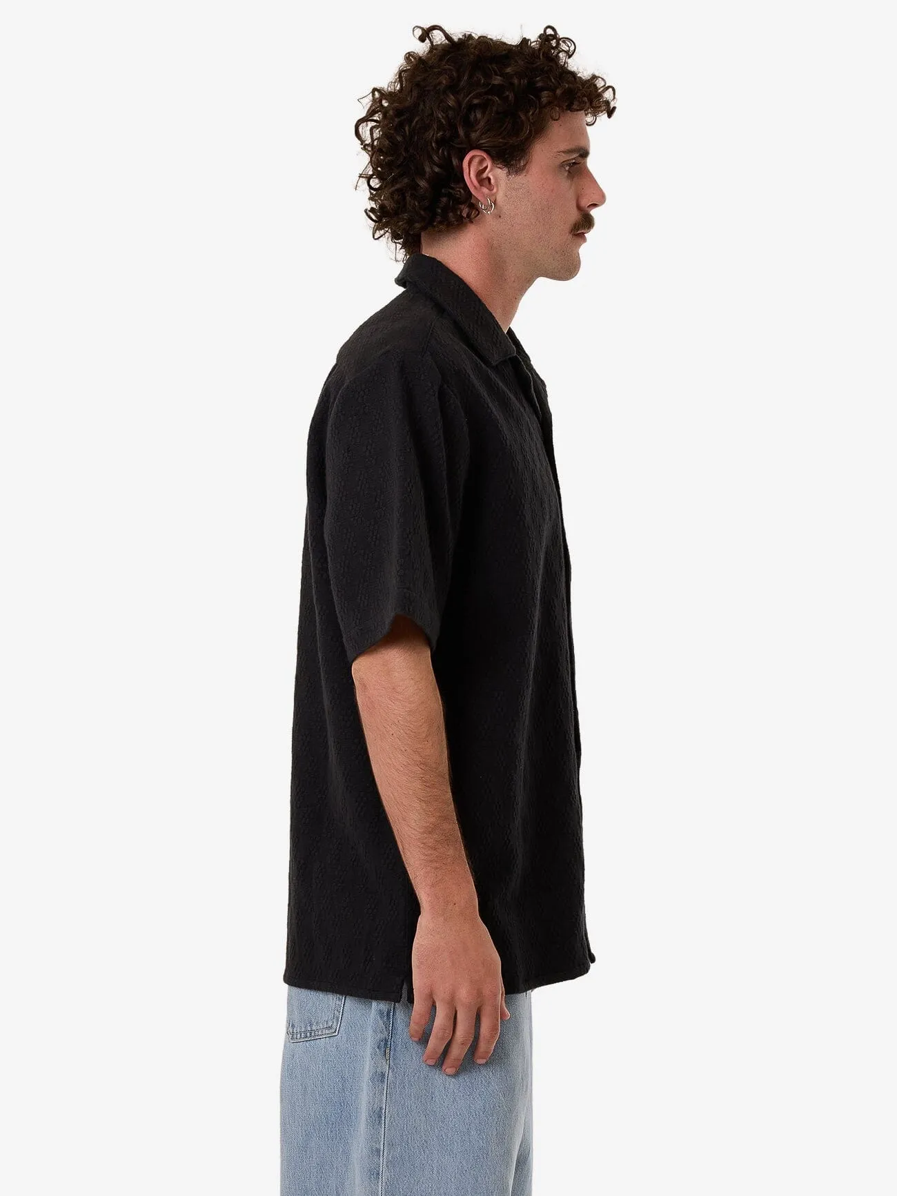Vanished Bowling Shirt - Black