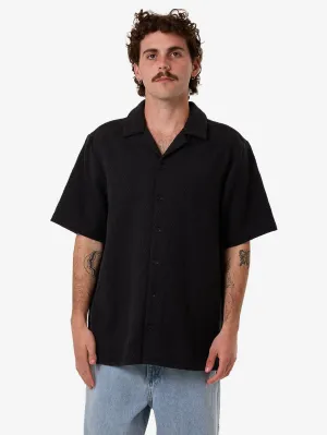 Vanished Bowling Shirt - Black
