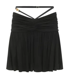 Versace Medusa Ruffled Mini Skirt