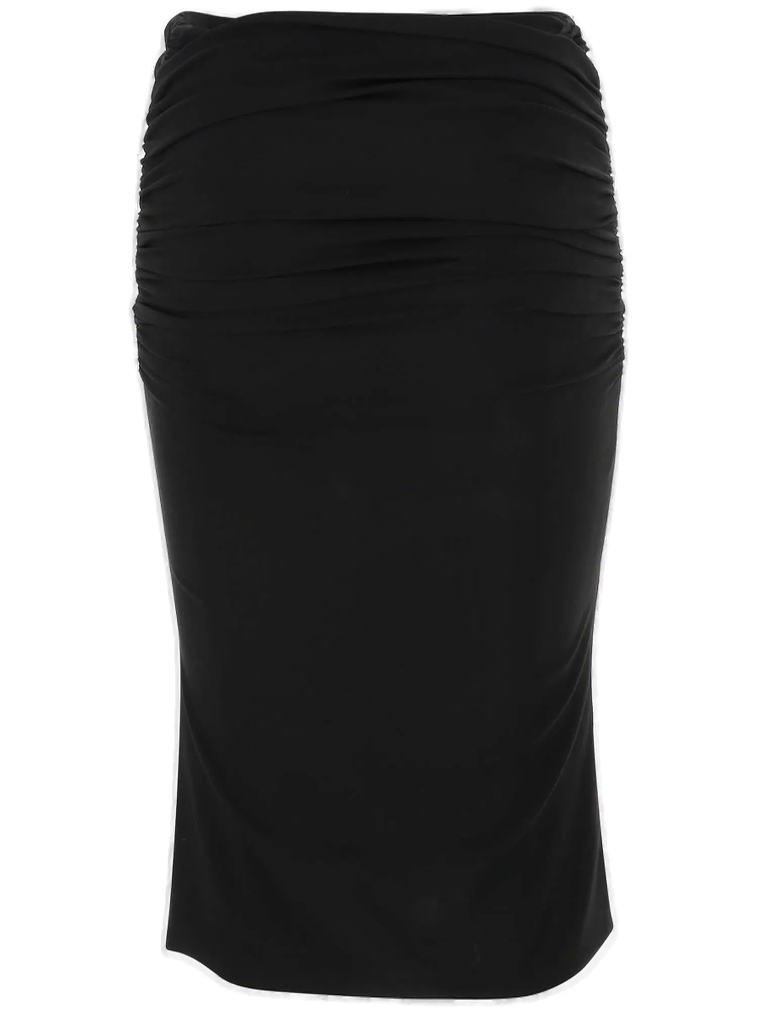 Versace Ruched Midi Skirt