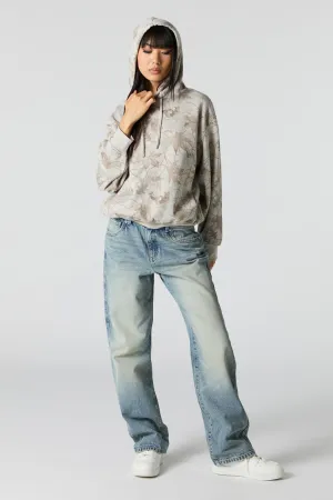 Vintage Medium Wash Straight Leg Jean