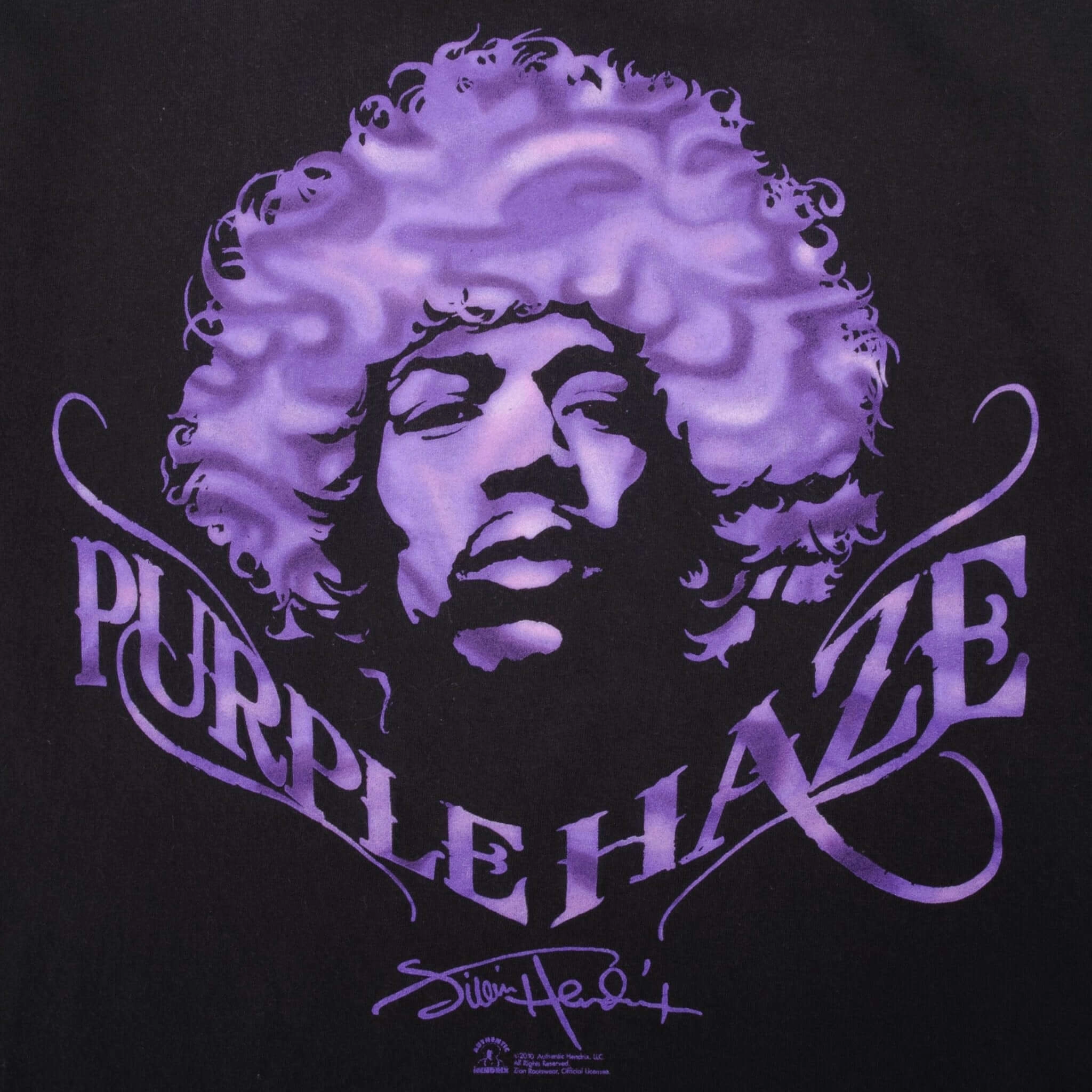 VINTAGE JIMI HENDRIX PURPLE HAZE TEE SHIRT SIZE MEDIUM MADE IN USA