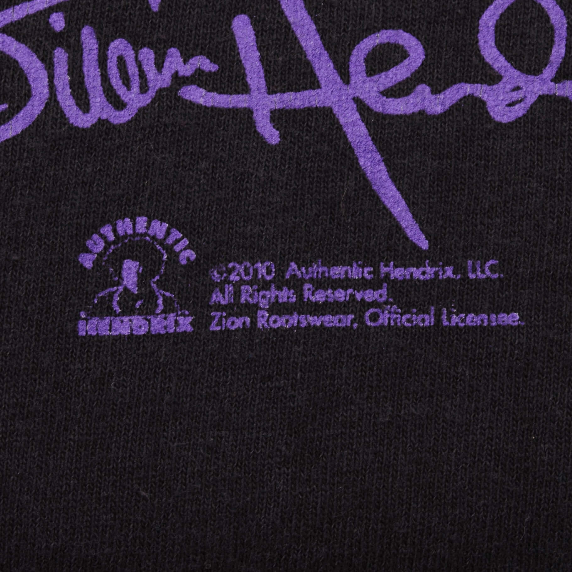 VINTAGE JIMI HENDRIX PURPLE HAZE TEE SHIRT SIZE MEDIUM MADE IN USA