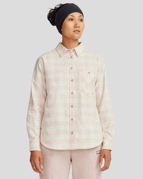 Women's Fyfe Flannel Shirt - Mineral Gingham