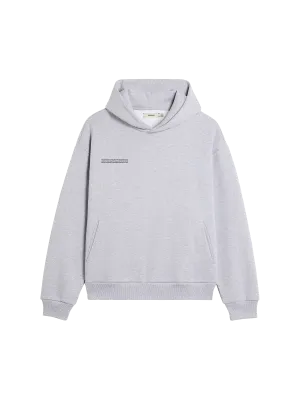 Womens 365 Midweight Hoodie—grey marl